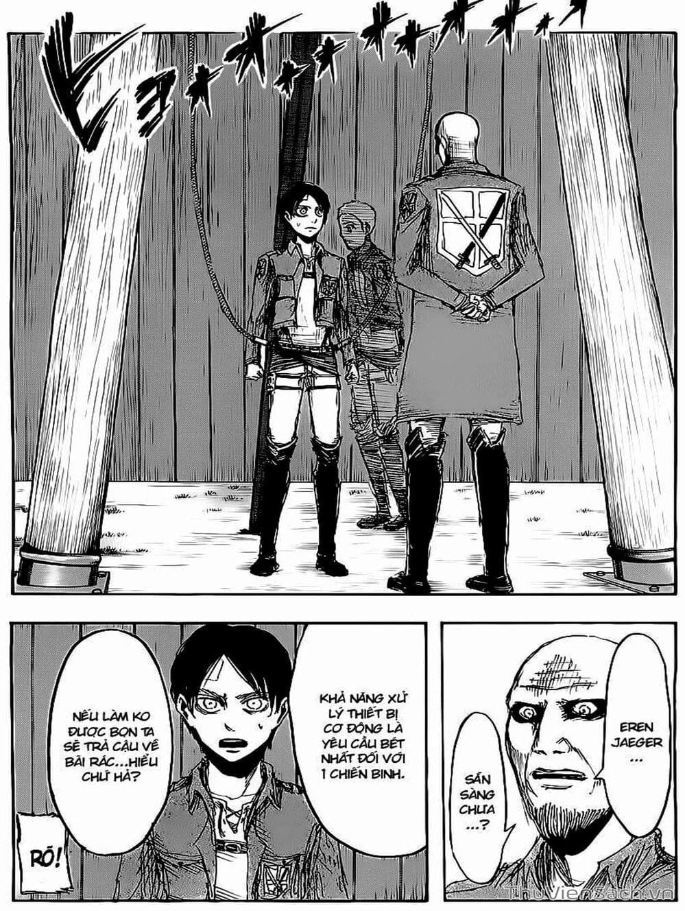 Truyện Tranh Đại Chiến Titan - Attack On Titan trang 8