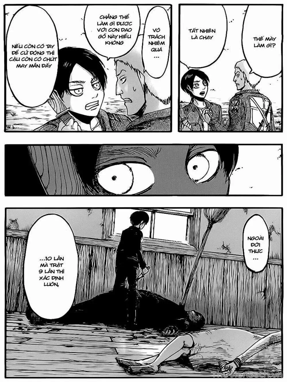 Truyện Tranh Đại Chiến Titan - Attack On Titan trang 8