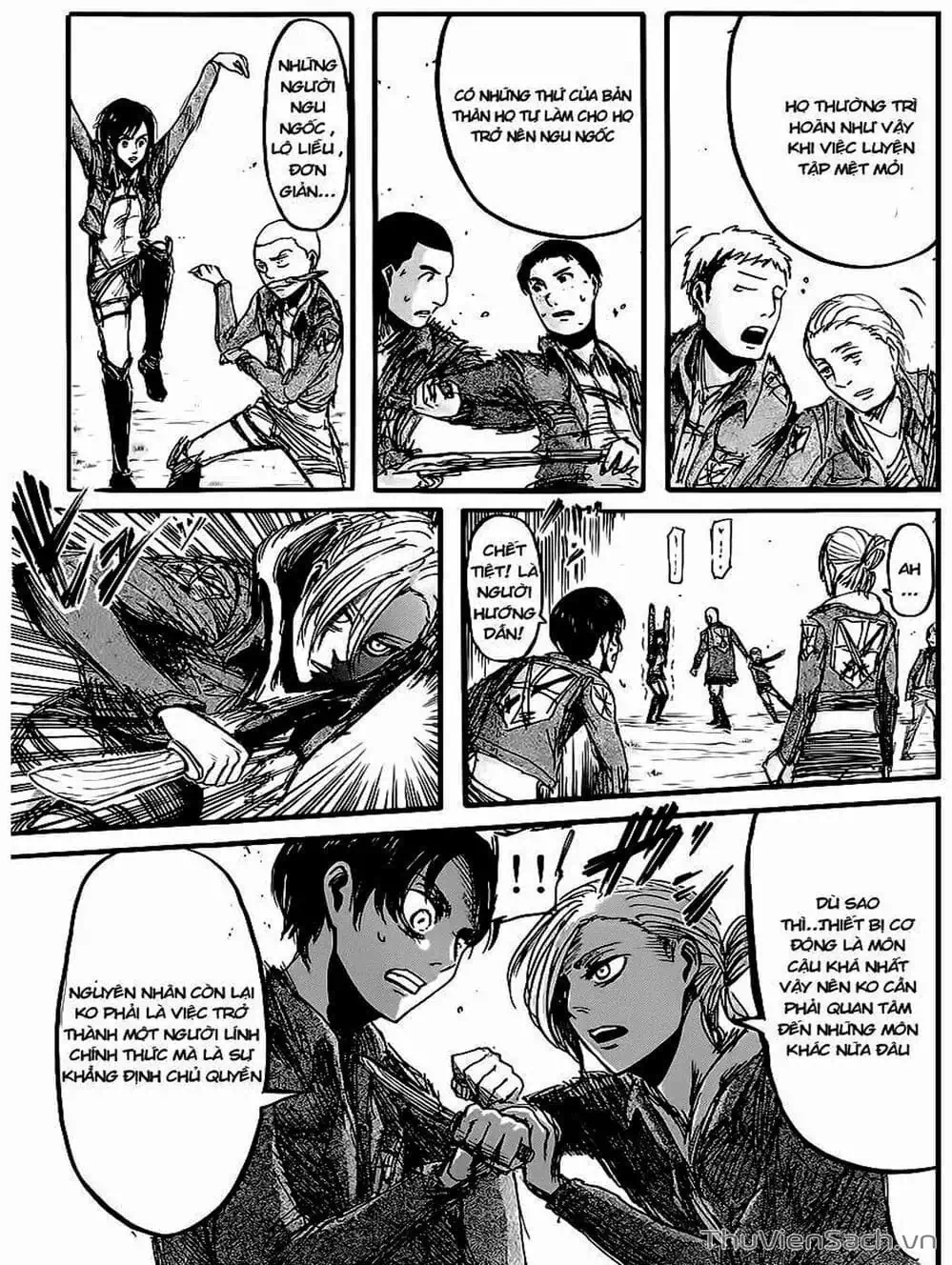 Truyện Tranh Đại Chiến Titan - Attack On Titan trang 8