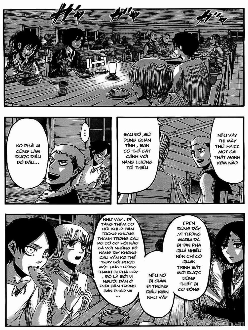 Truyện Tranh Đại Chiến Titan - Attack On Titan trang 8