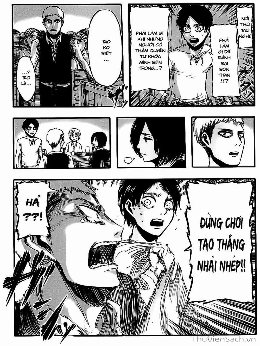 Truyện Tranh Đại Chiến Titan - Attack On Titan trang 8