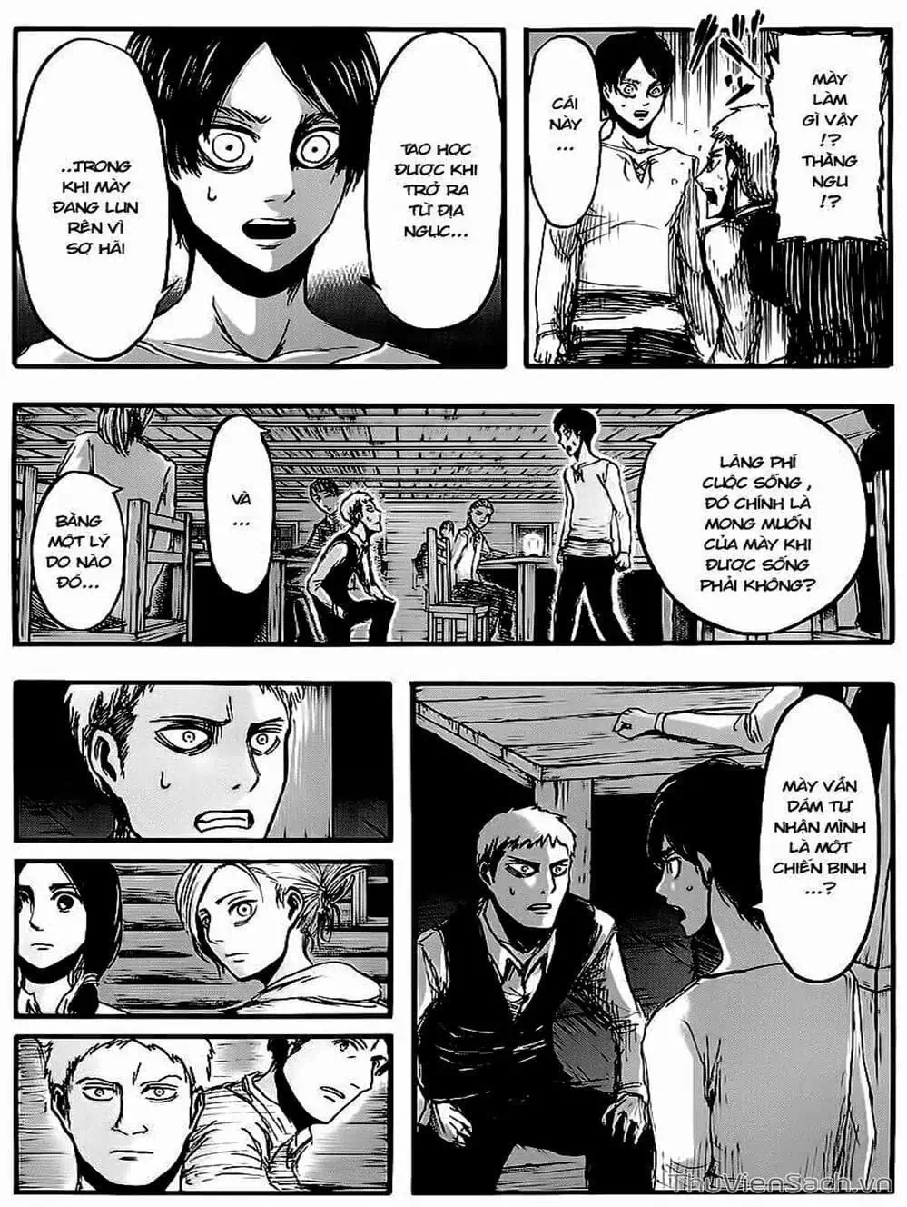 Truyện Tranh Đại Chiến Titan - Attack On Titan trang 8