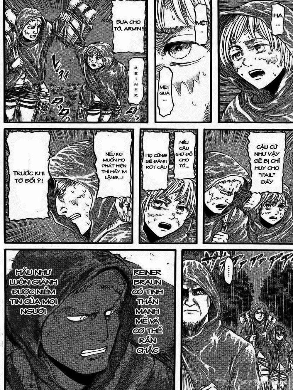 Truyện Tranh Đại Chiến Titan - Attack On Titan trang 8