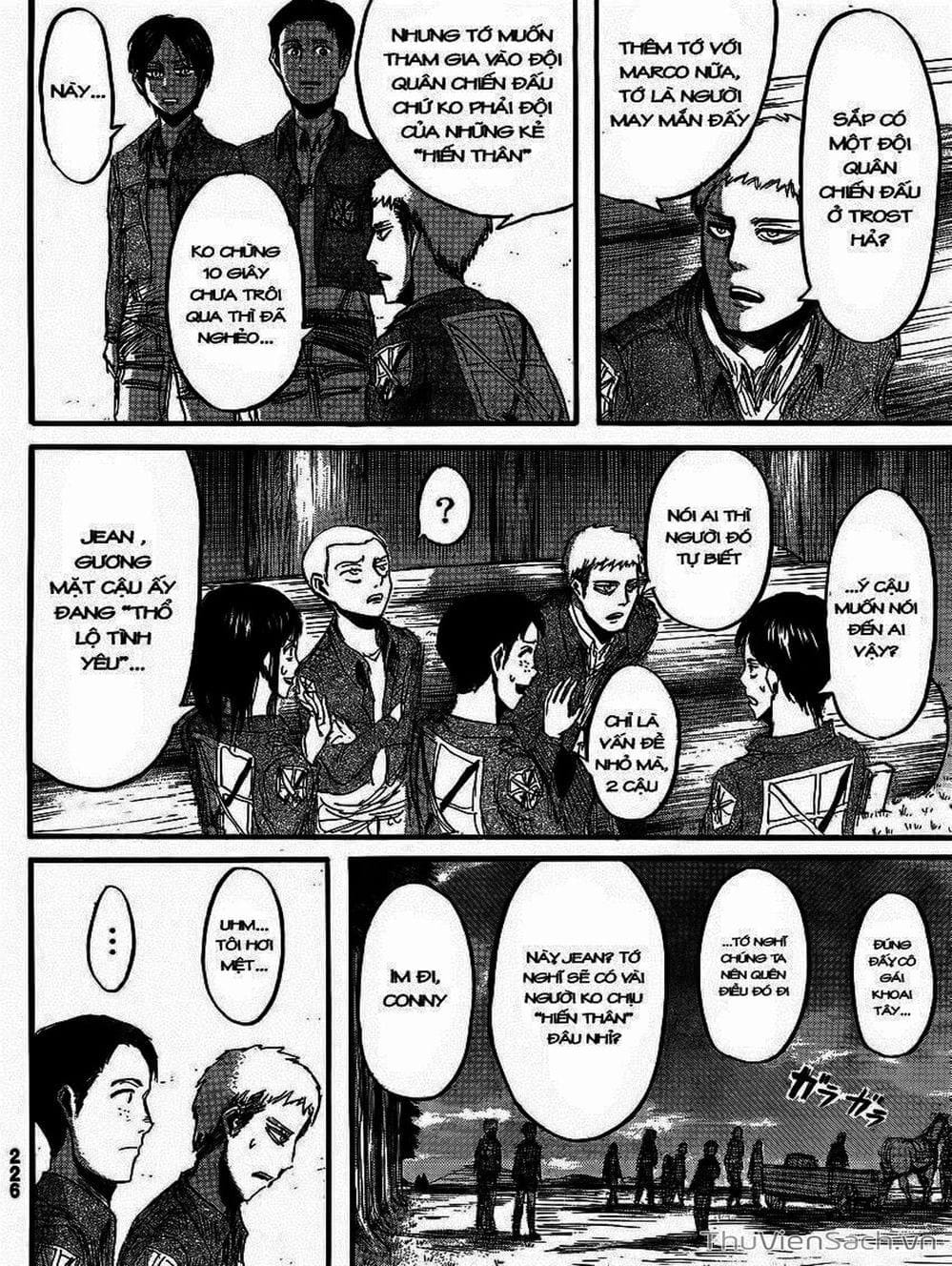 Truyện Tranh Đại Chiến Titan - Attack On Titan trang 8