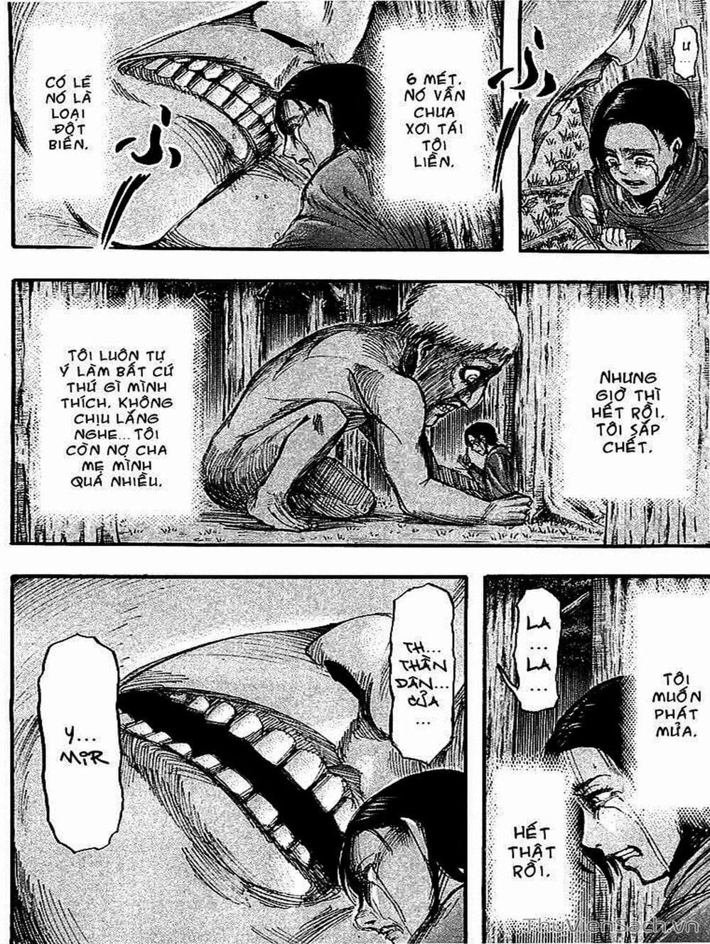 Truyện Tranh Đại Chiến Titan - Attack On Titan trang 8