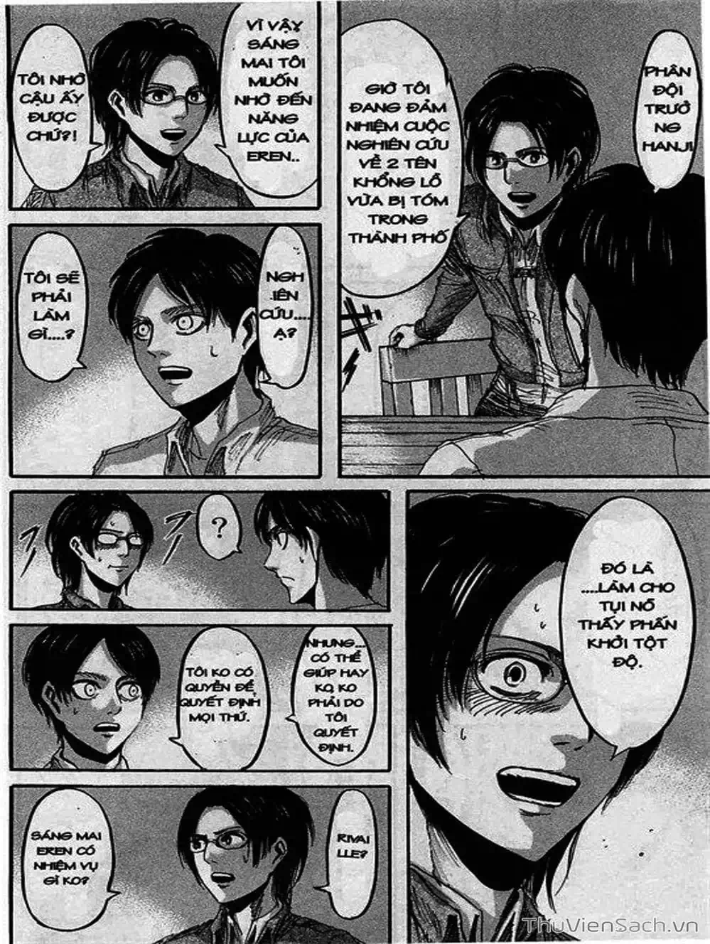 Truyện Tranh Đại Chiến Titan - Attack On Titan trang 8