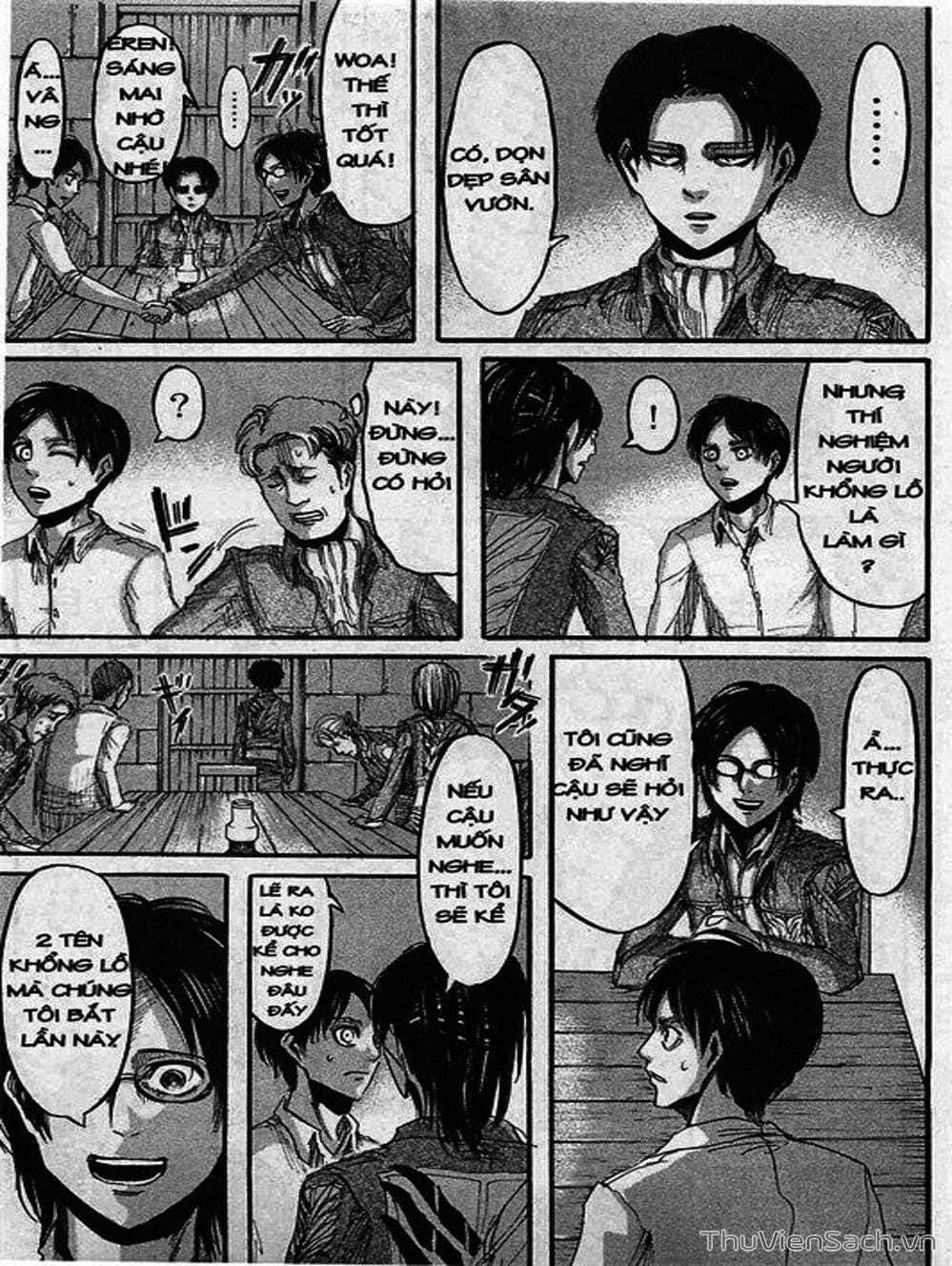 Truyện Tranh Đại Chiến Titan - Attack On Titan trang 8