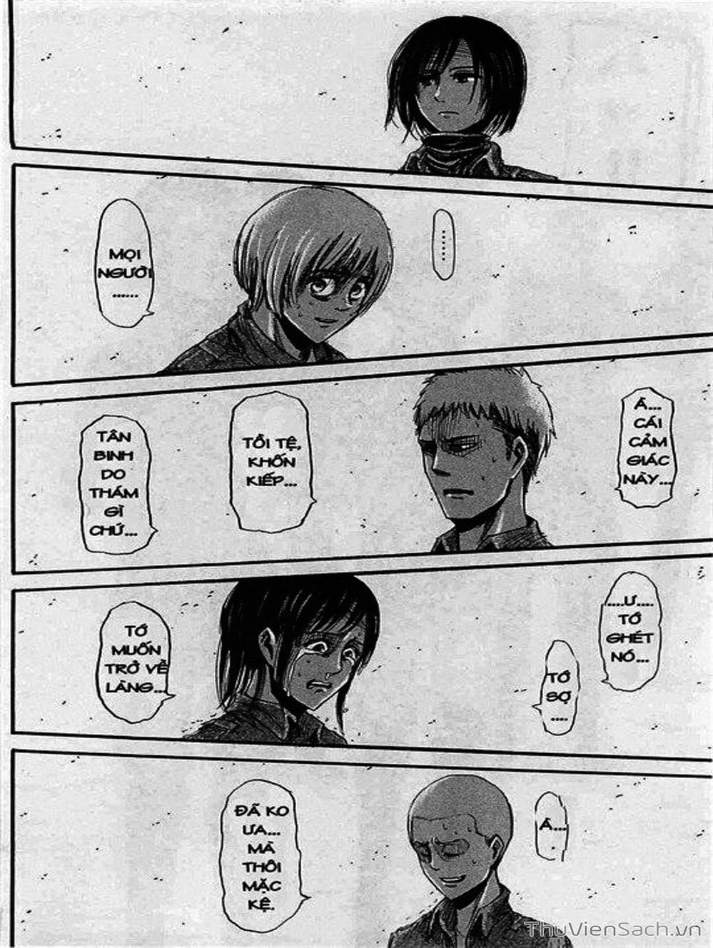 Truyện Tranh Đại Chiến Titan - Attack On Titan trang 8