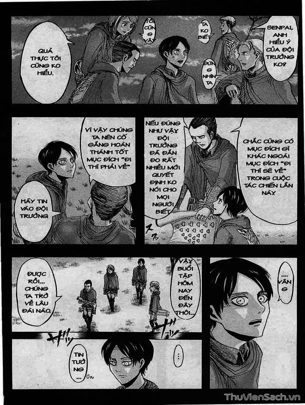 Truyện Tranh Đại Chiến Titan - Attack On Titan trang 8