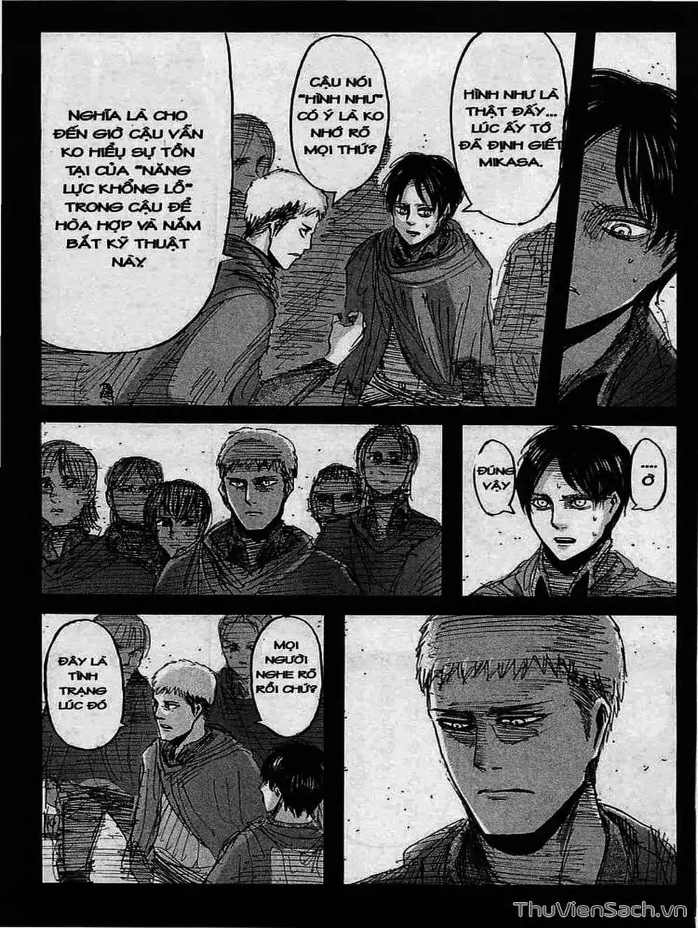 Truyện Tranh Đại Chiến Titan - Attack On Titan trang 8