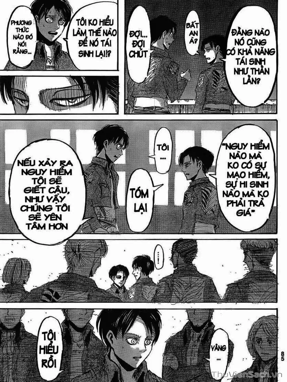 Truyện Tranh Đại Chiến Titan - Attack On Titan trang 8