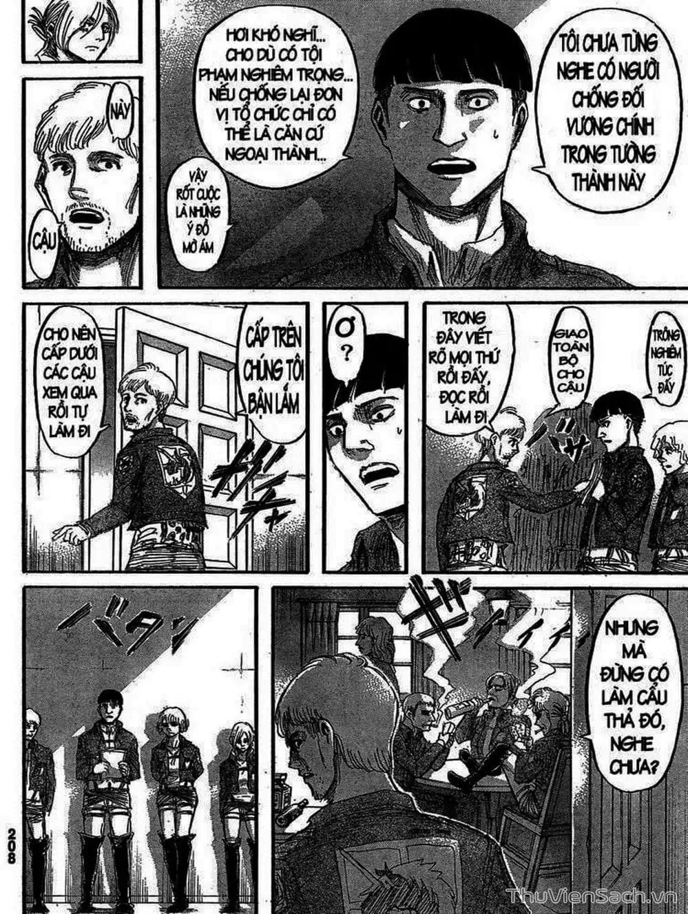 Truyện Tranh Đại Chiến Titan - Attack On Titan trang 8