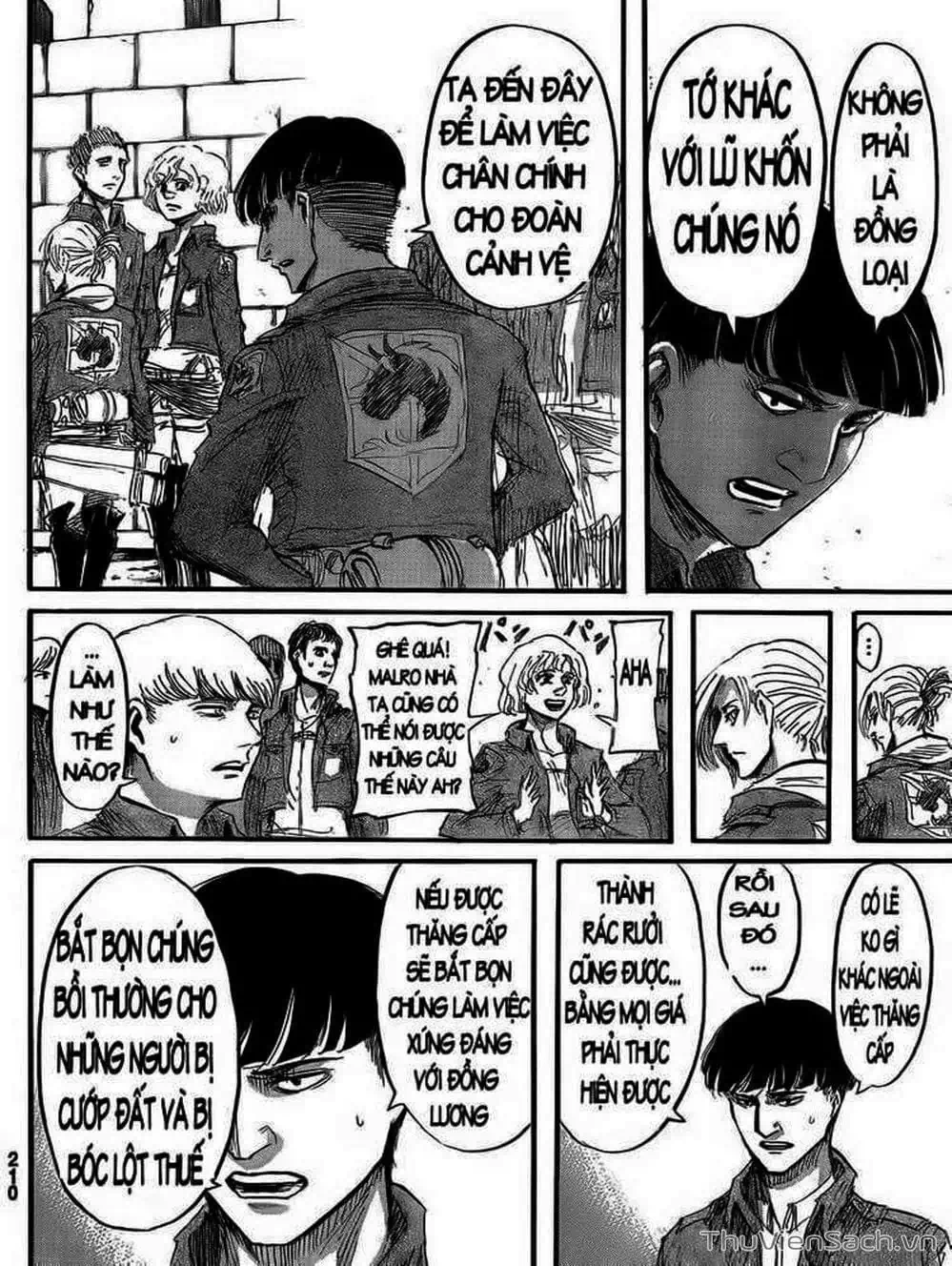 Truyện Tranh Đại Chiến Titan - Attack On Titan trang 8