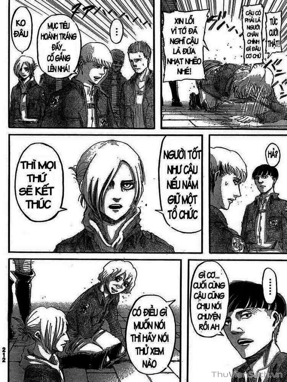 Truyện Tranh Đại Chiến Titan - Attack On Titan trang 8