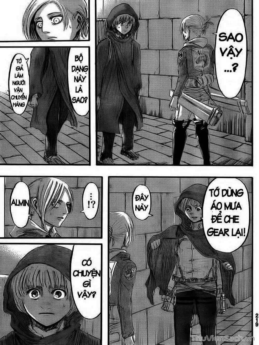 Truyện Tranh Đại Chiến Titan - Attack On Titan trang 8