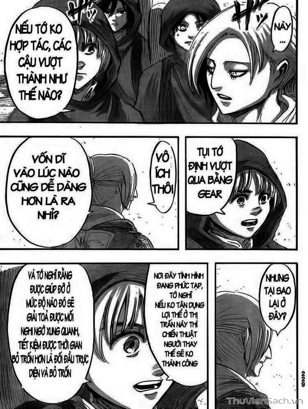 Truyện Tranh Đại Chiến Titan - Attack On Titan trang 8