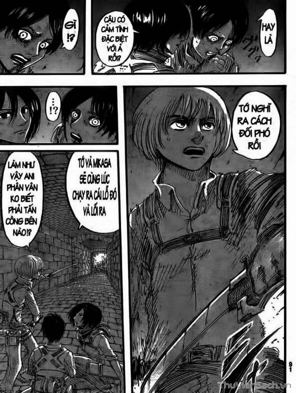 Truyện Tranh Đại Chiến Titan - Attack On Titan trang 8