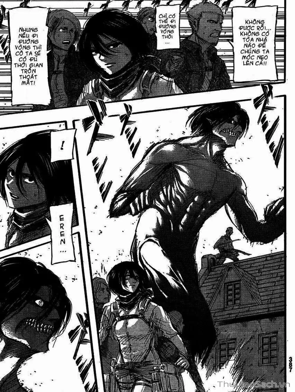 Truyện Tranh Đại Chiến Titan - Attack On Titan trang 8