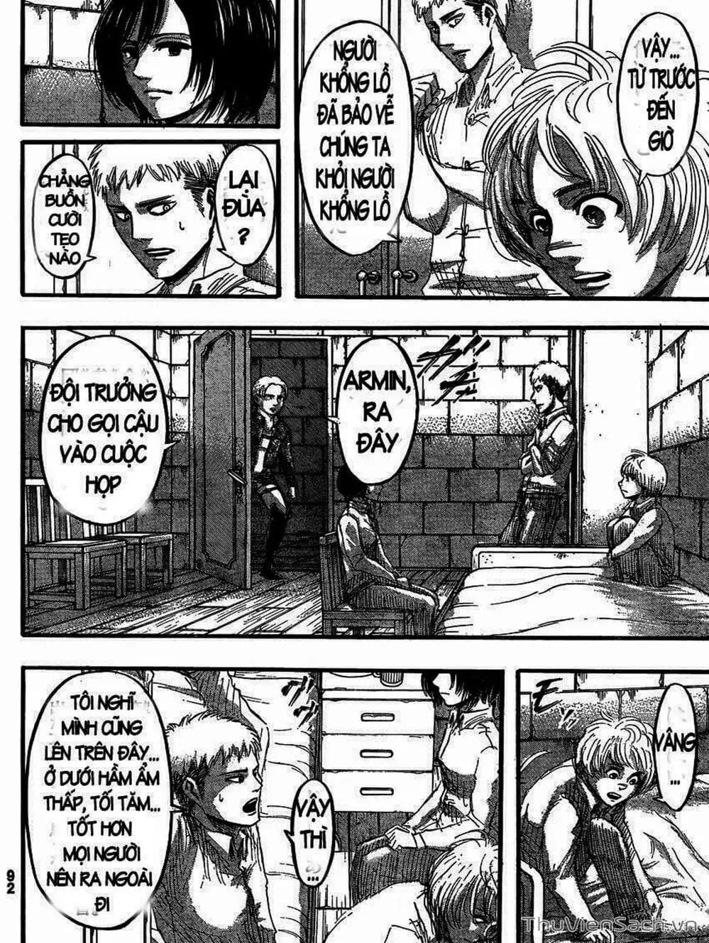 Truyện Tranh Đại Chiến Titan - Attack On Titan trang 8