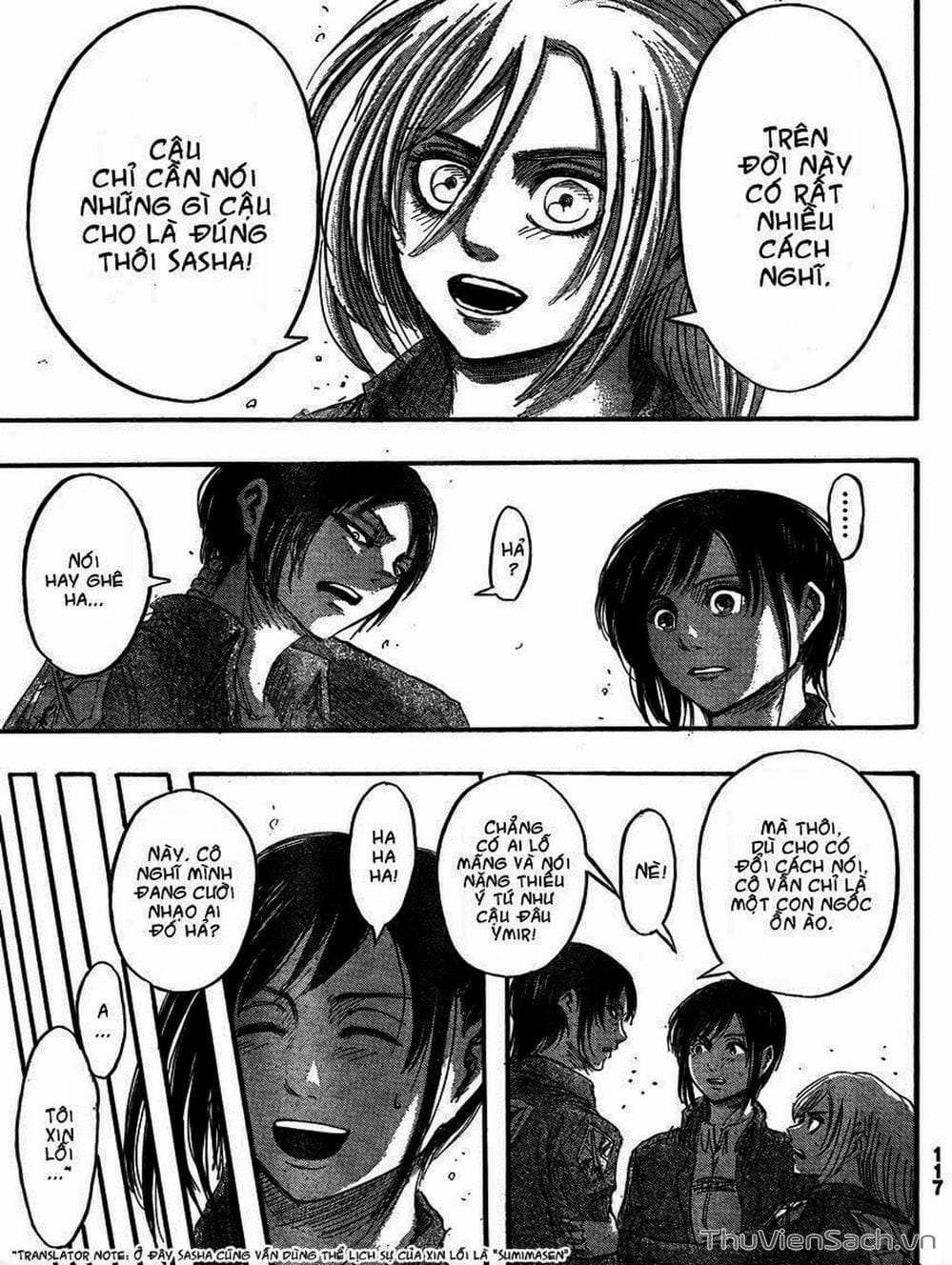 Truyện Tranh Đại Chiến Titan - Attack On Titan trang 8