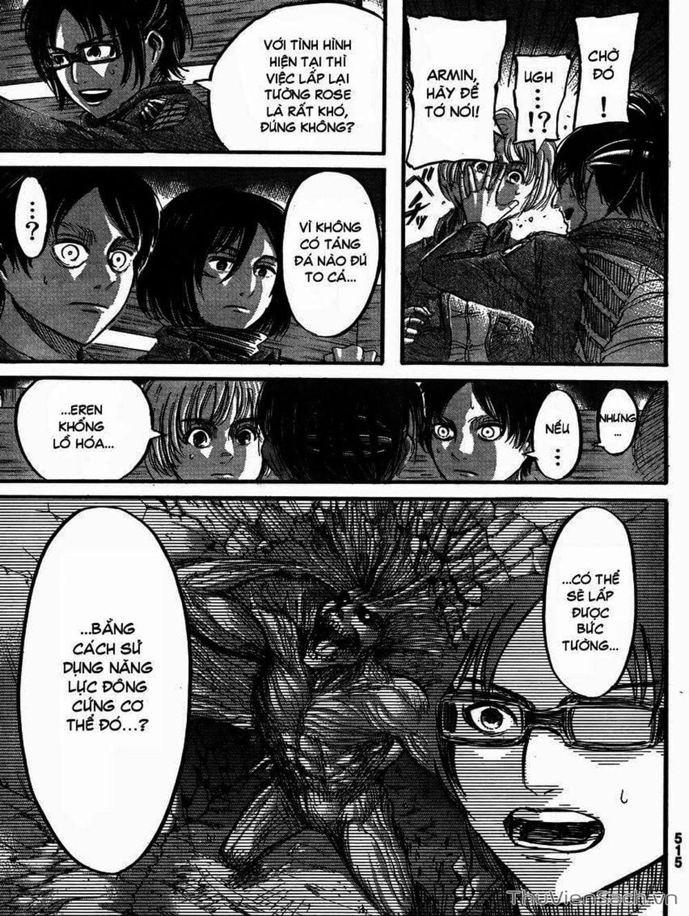 Truyện Tranh Đại Chiến Titan - Attack On Titan trang 8