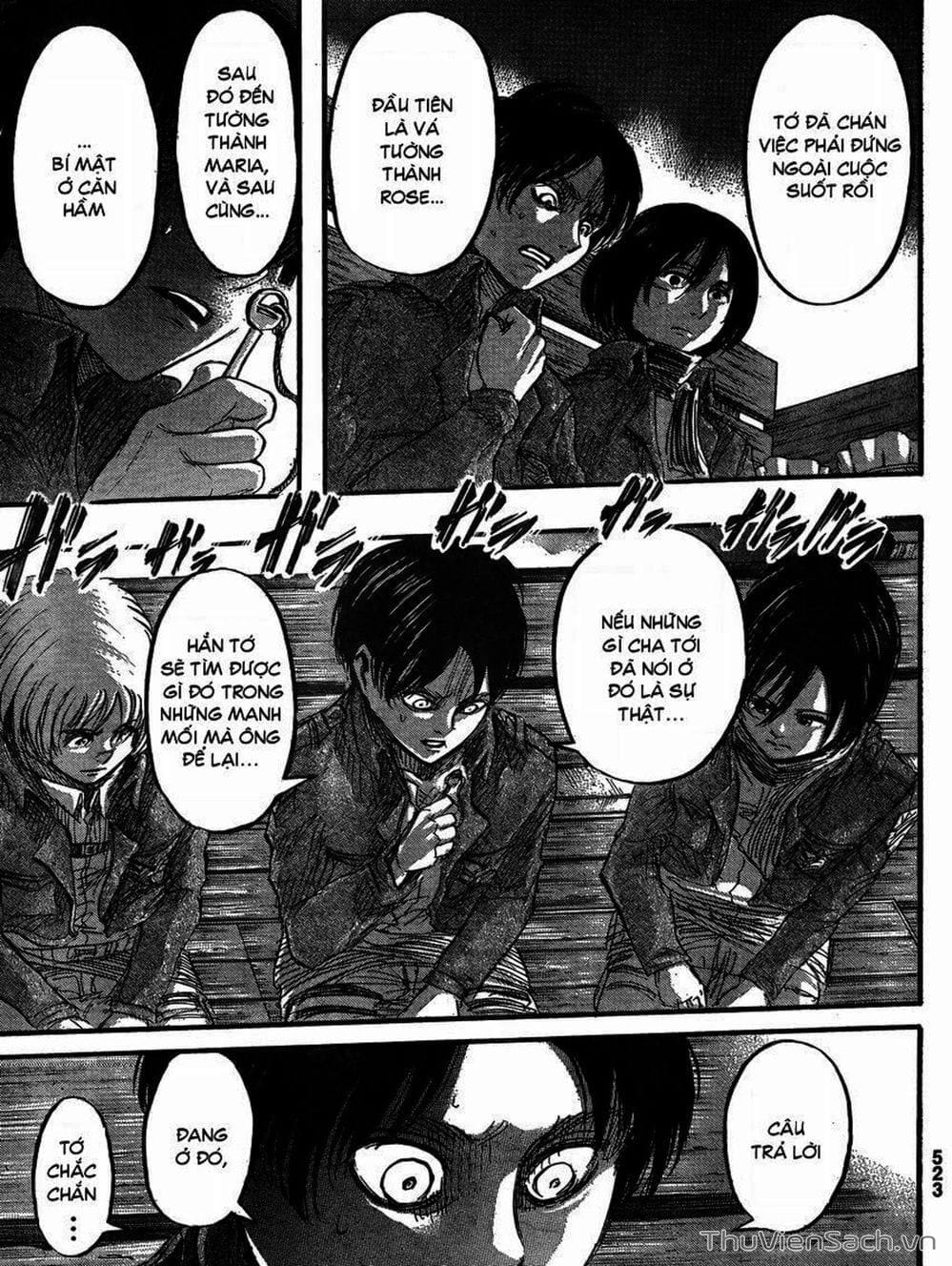 Truyện Tranh Đại Chiến Titan - Attack On Titan trang 8