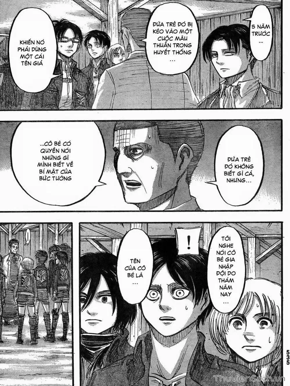 Truyện Tranh Đại Chiến Titan - Attack On Titan trang 8
