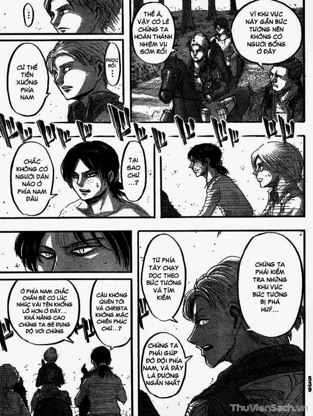 Truyện Tranh Đại Chiến Titan - Attack On Titan trang 8