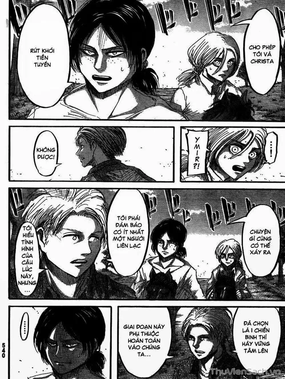 Truyện Tranh Đại Chiến Titan - Attack On Titan trang 8