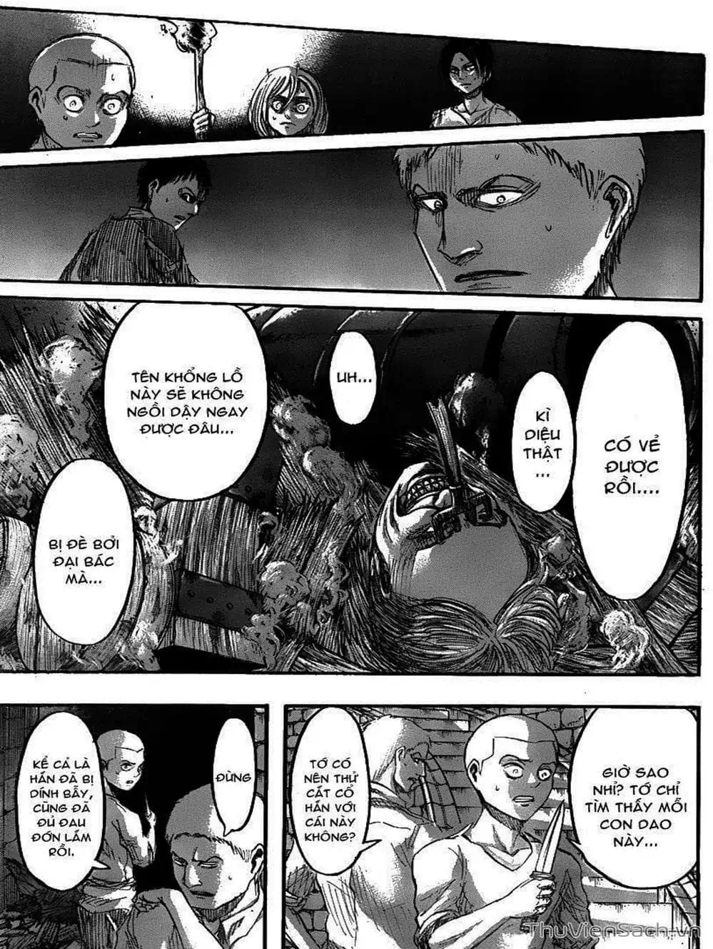 Truyện Tranh Đại Chiến Titan - Attack On Titan trang 8