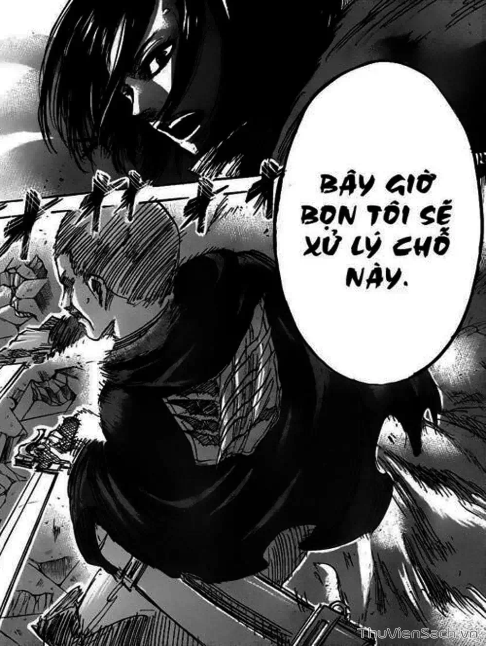 Truyện Tranh Đại Chiến Titan - Attack On Titan trang 8