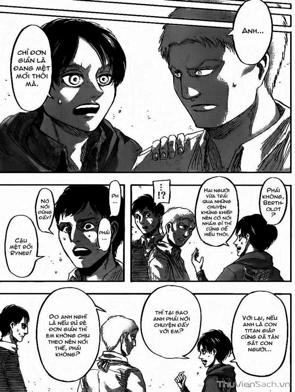 Truyện Tranh Đại Chiến Titan - Attack On Titan trang 8
