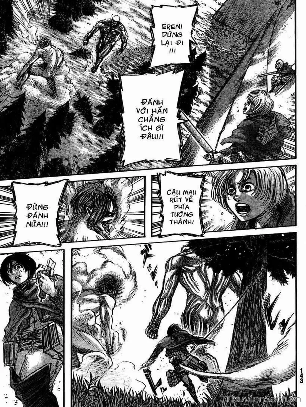 Truyện Tranh Đại Chiến Titan - Attack On Titan trang 8