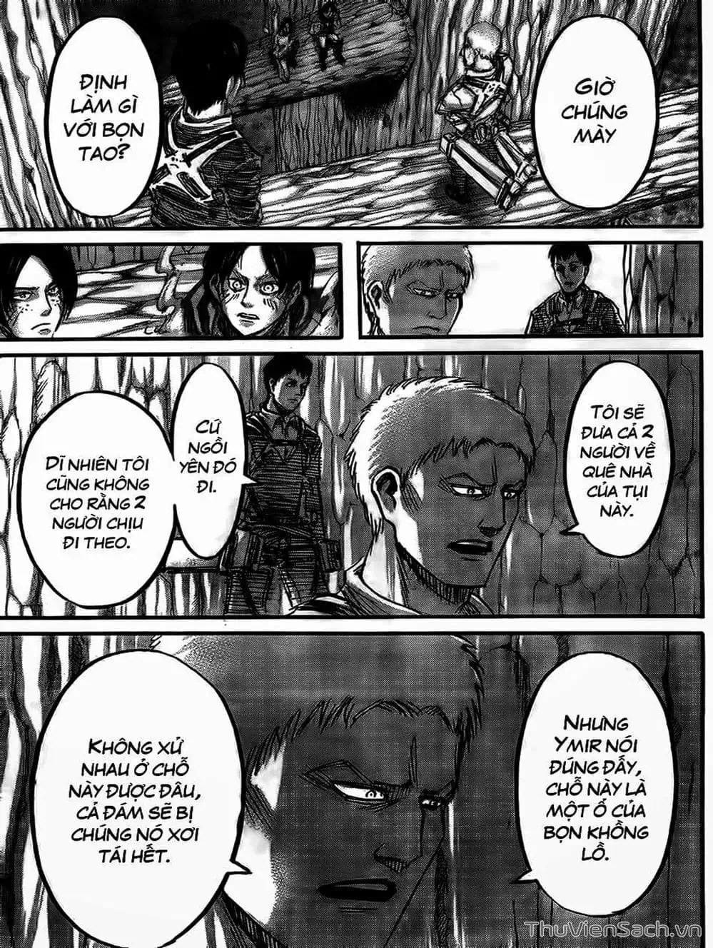 Truyện Tranh Đại Chiến Titan - Attack On Titan trang 8