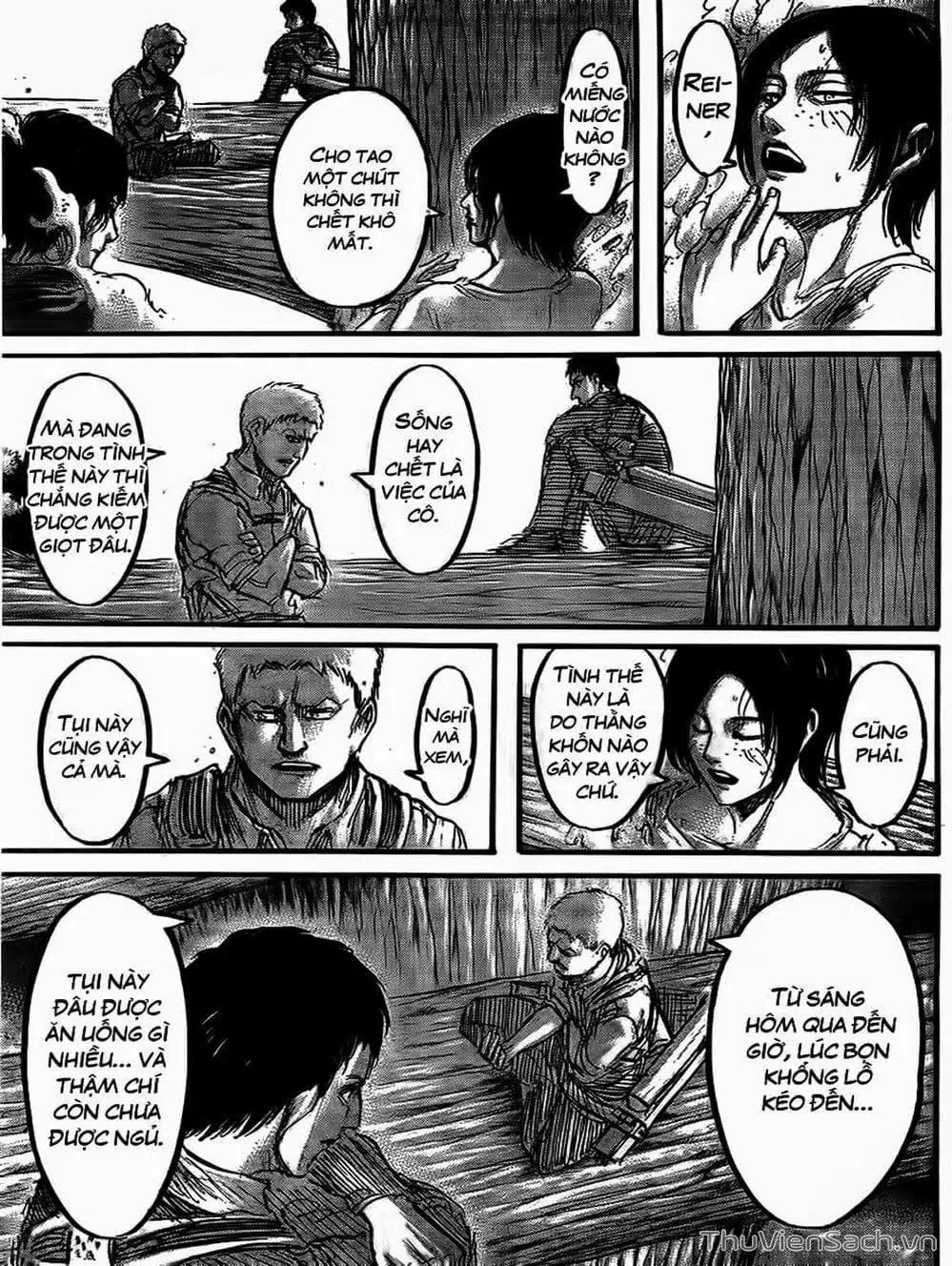 Truyện Tranh Đại Chiến Titan - Attack On Titan trang 8