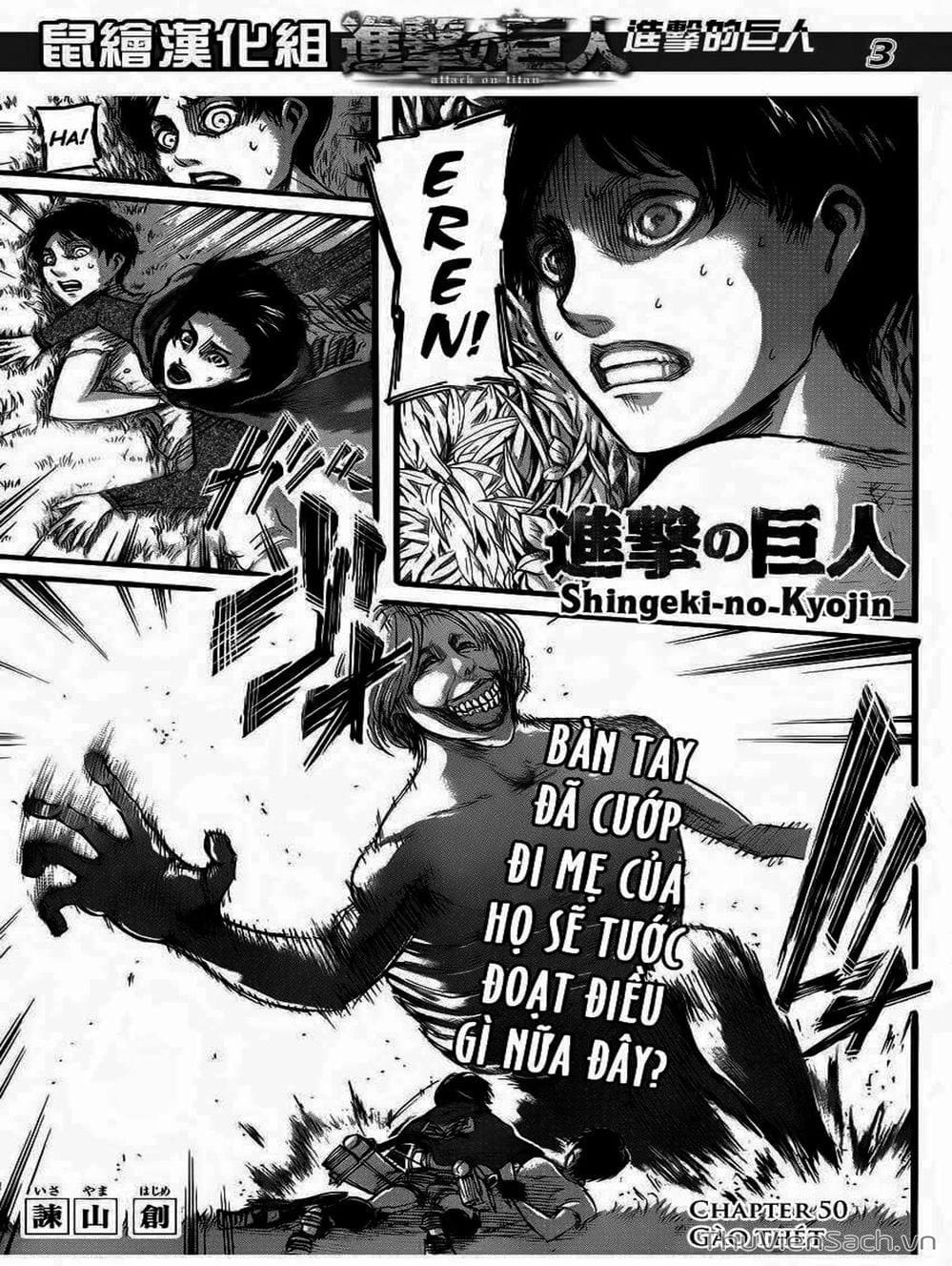 Truyện Tranh Đại Chiến Titan - Attack On Titan trang 8