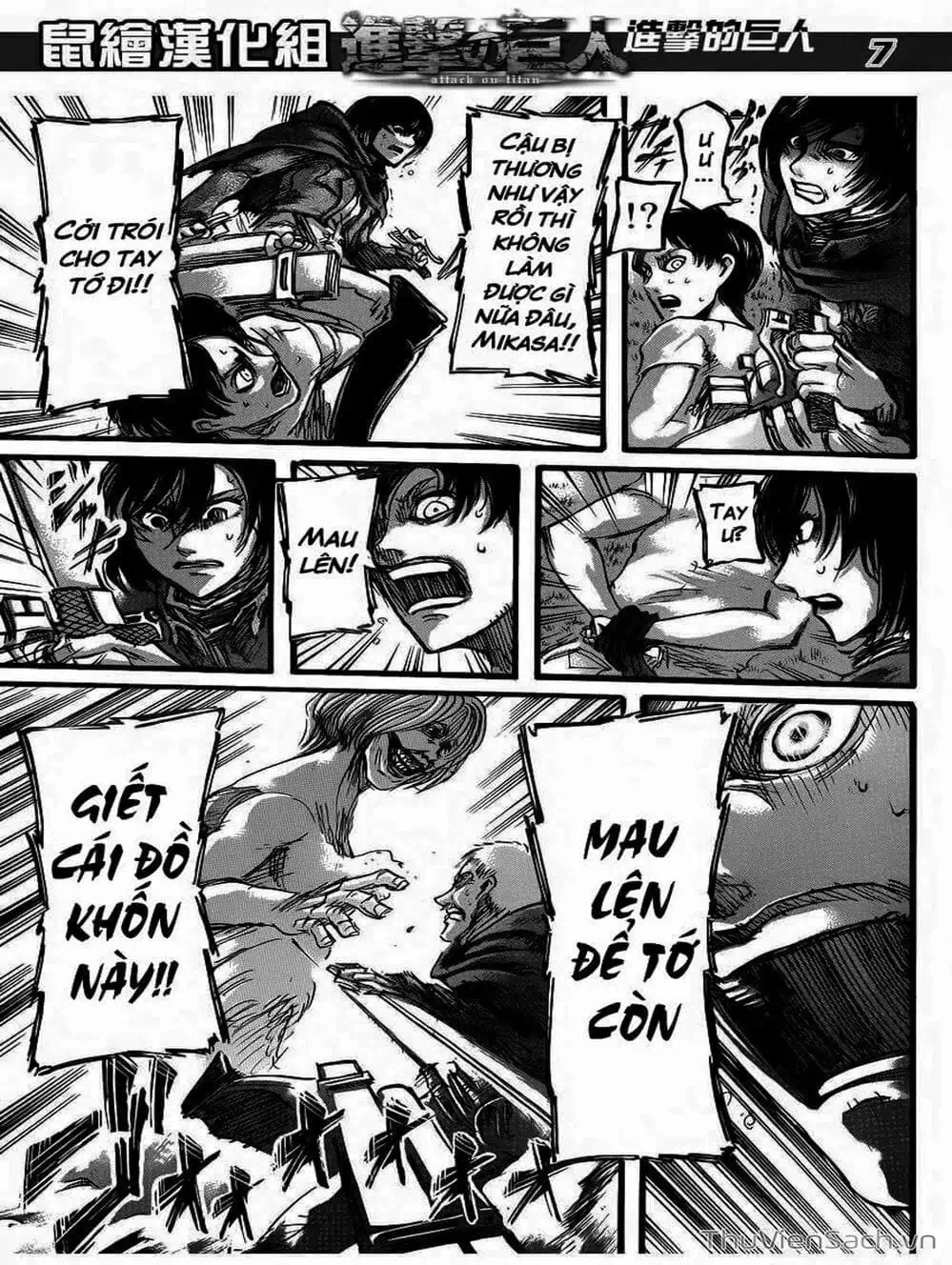 Truyện Tranh Đại Chiến Titan - Attack On Titan trang 8