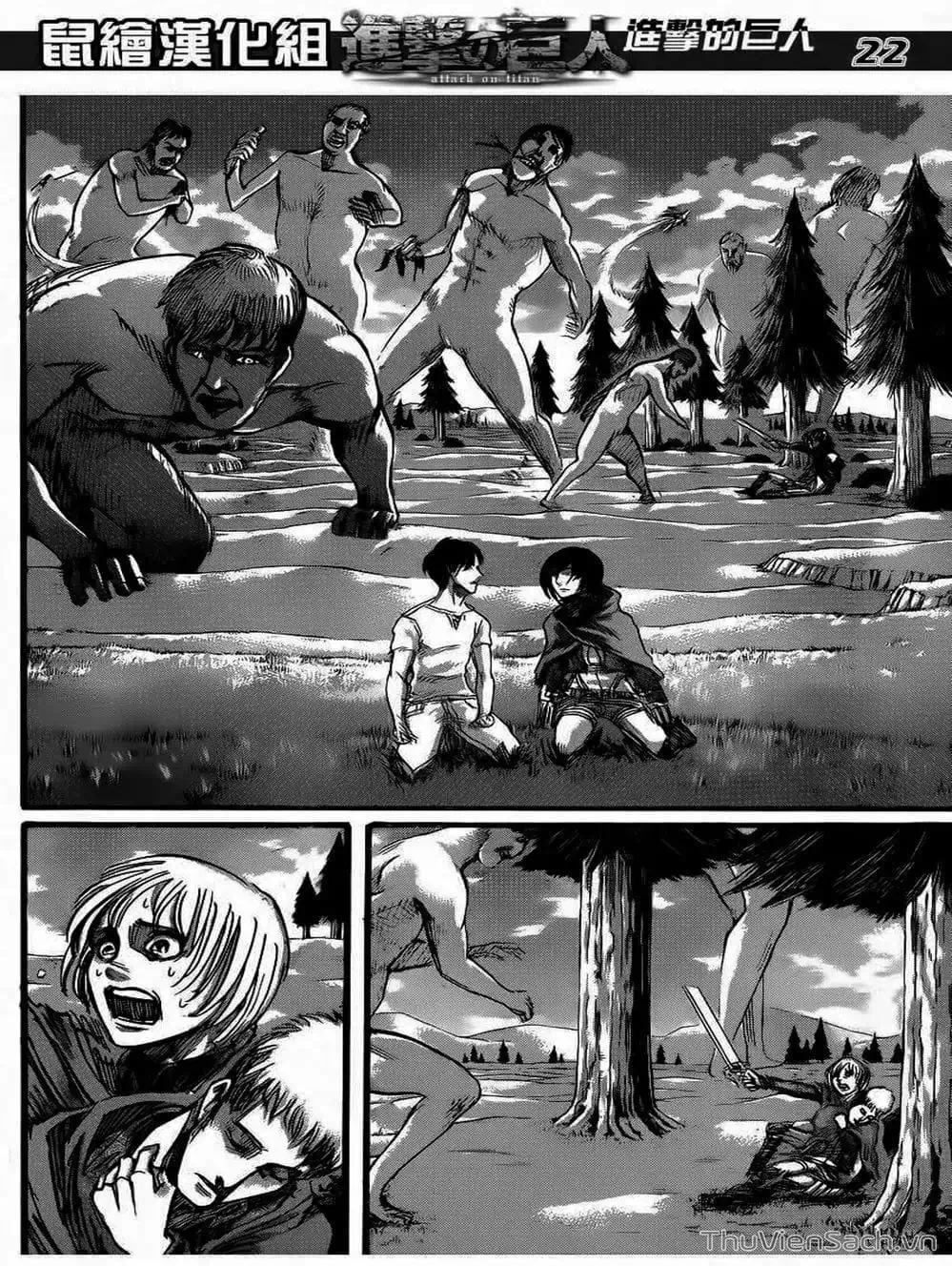 Truyện Tranh Đại Chiến Titan - Attack On Titan trang 8