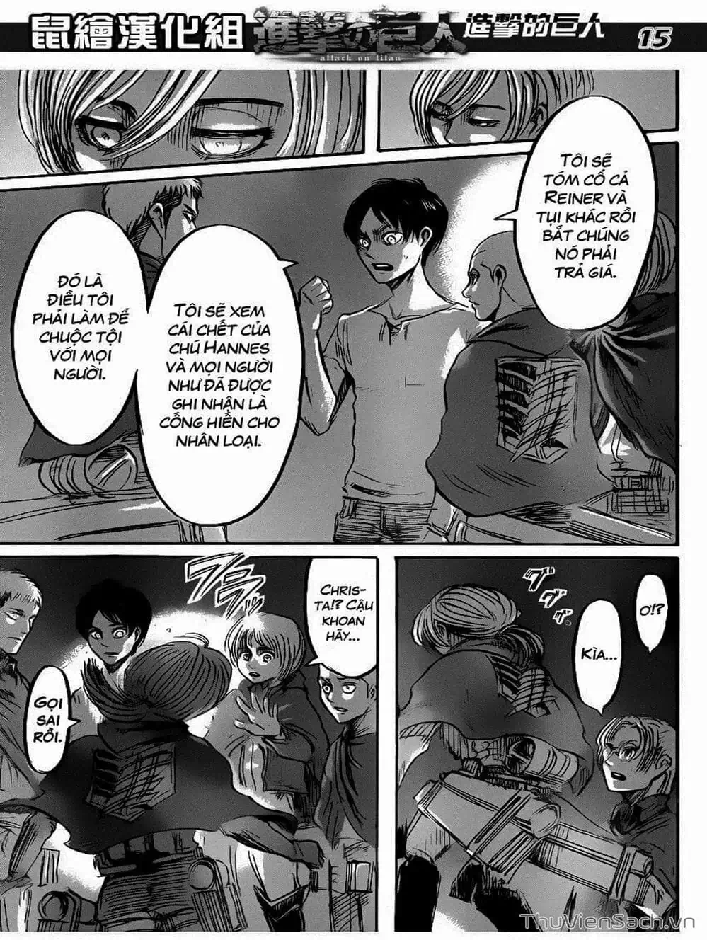 Truyện Tranh Đại Chiến Titan - Attack On Titan trang 8