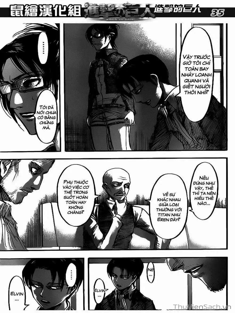 Truyện Tranh Đại Chiến Titan - Attack On Titan trang 8