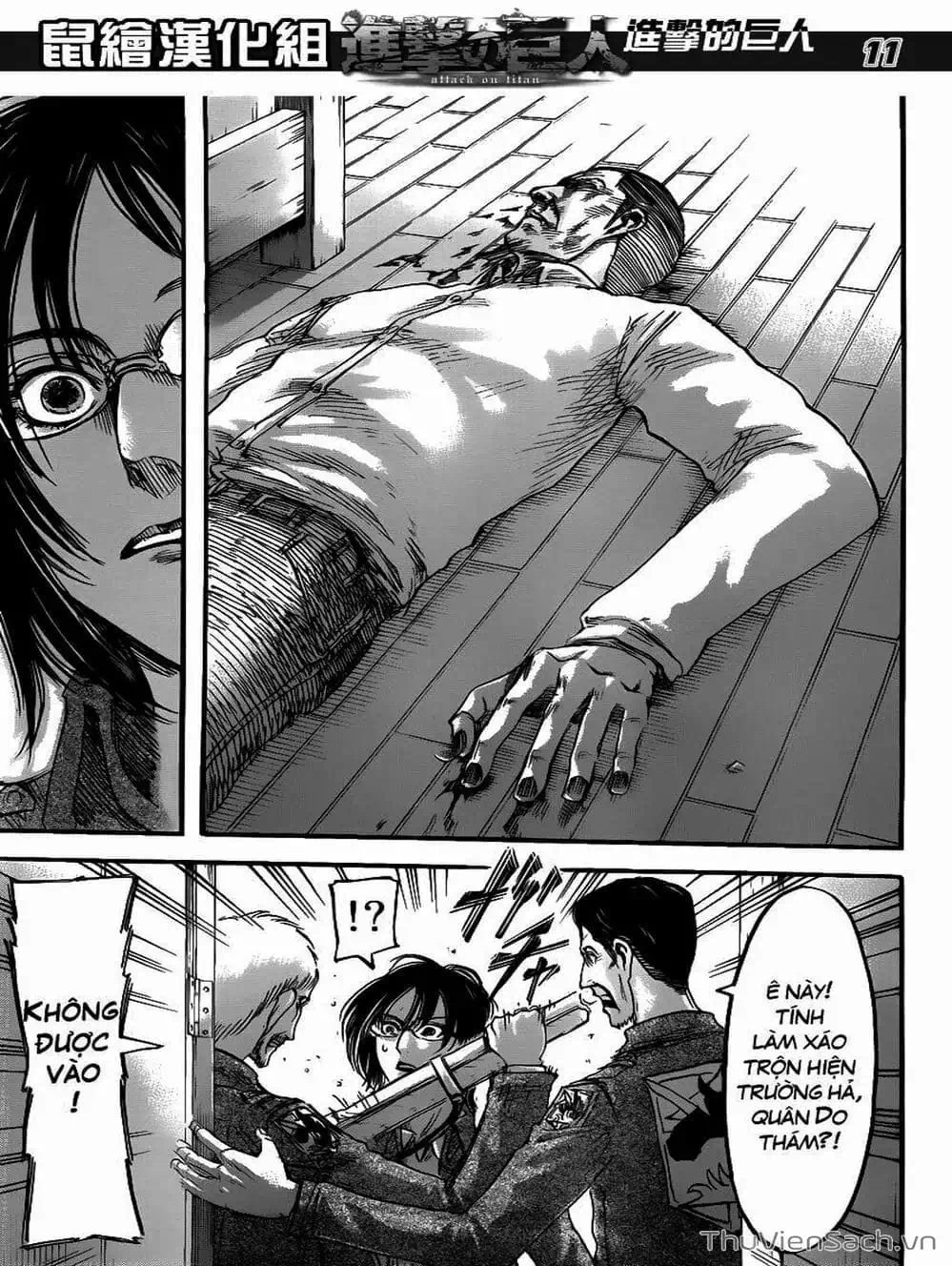 Truyện Tranh Đại Chiến Titan - Attack On Titan trang 8