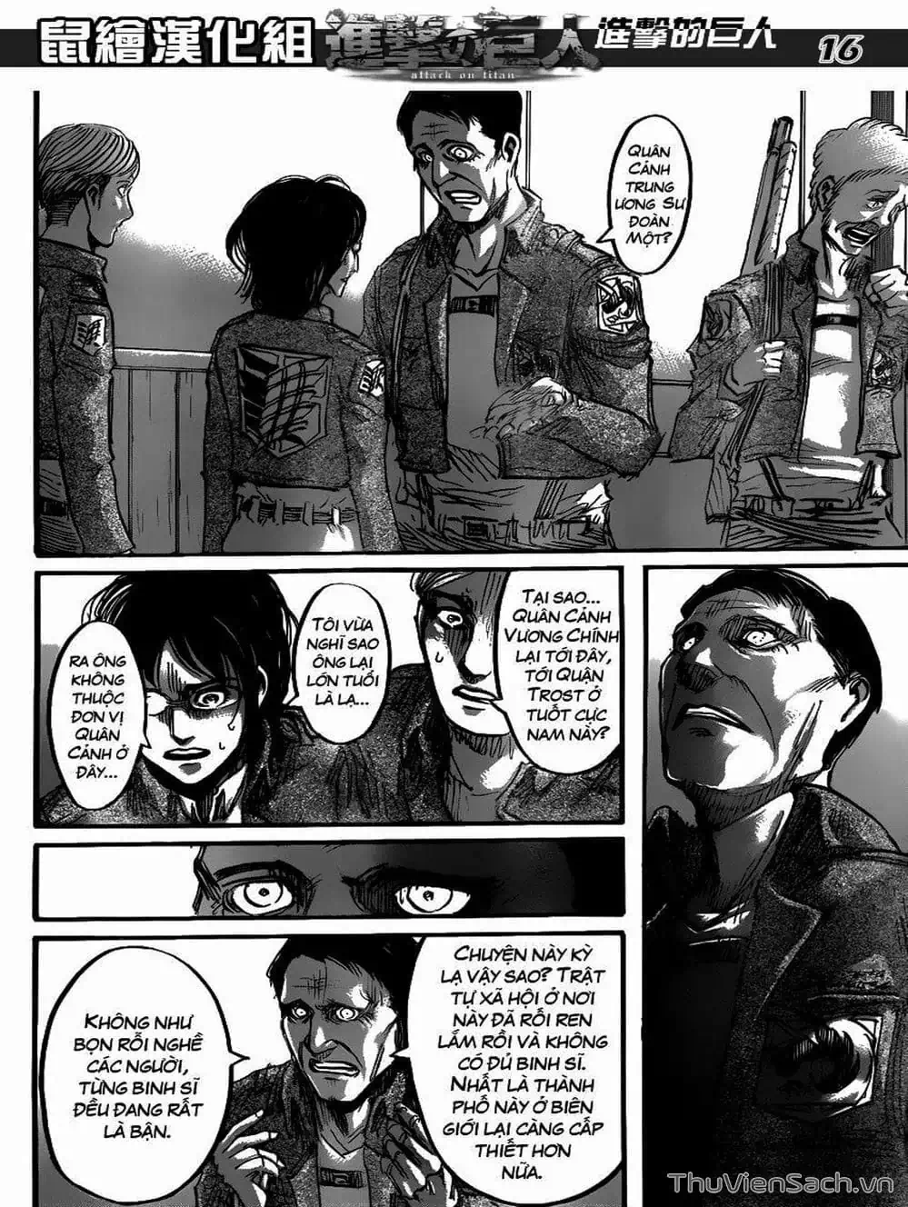 Truyện Tranh Đại Chiến Titan - Attack On Titan trang 8