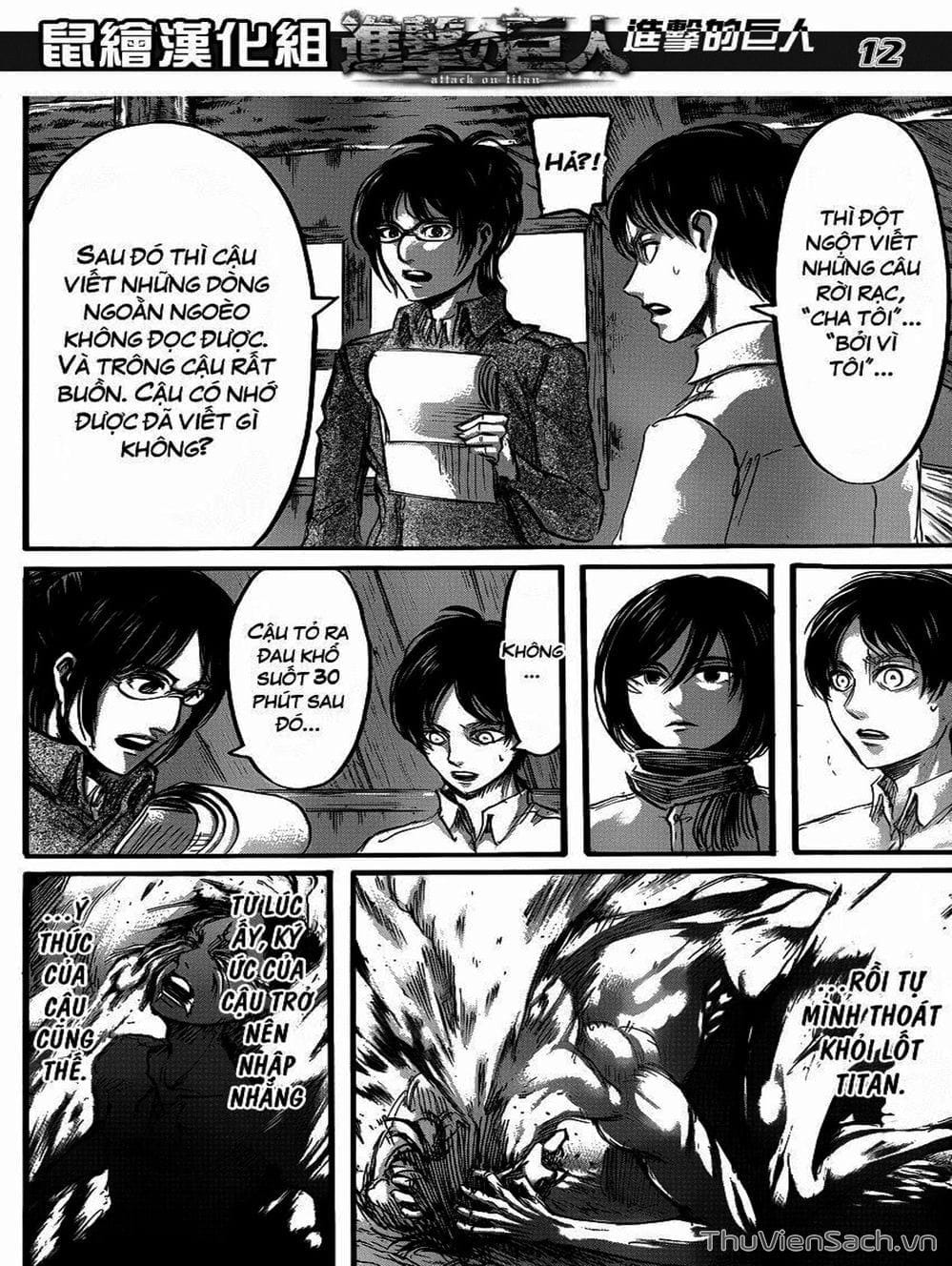 Truyện Tranh Đại Chiến Titan - Attack On Titan trang 8