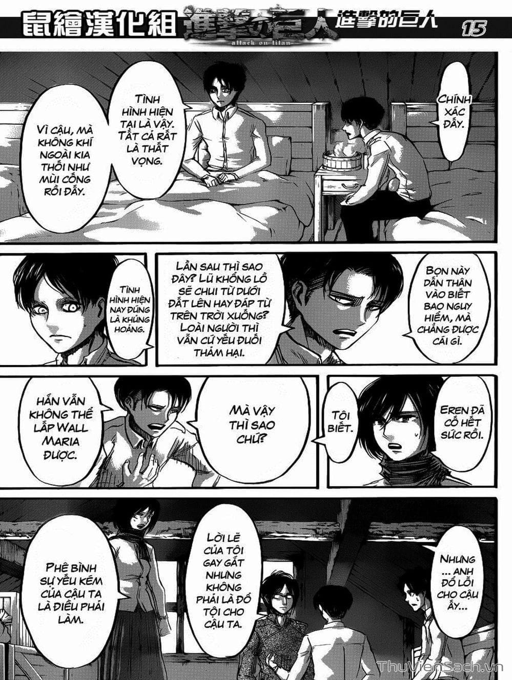 Truyện Tranh Đại Chiến Titan - Attack On Titan trang 8