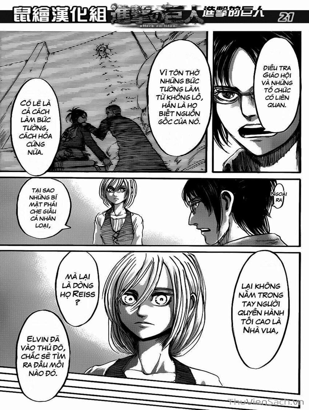 Truyện Tranh Đại Chiến Titan - Attack On Titan trang 8