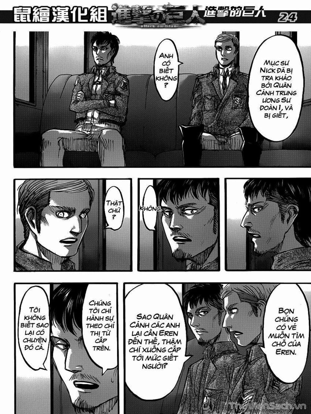 Truyện Tranh Đại Chiến Titan - Attack On Titan trang 8