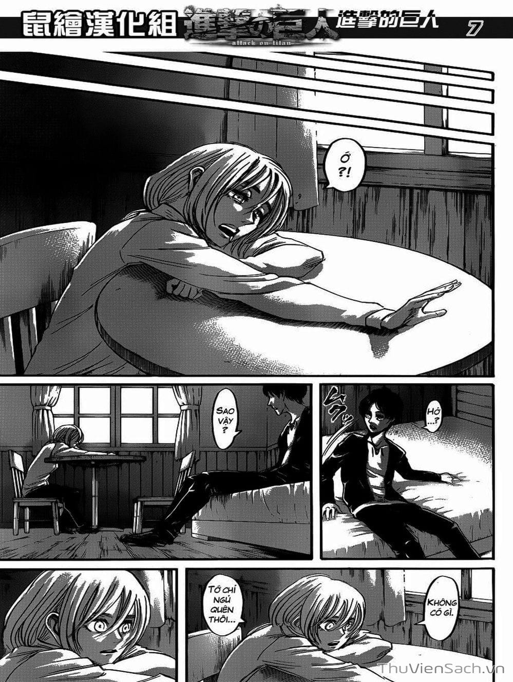 Truyện Tranh Đại Chiến Titan - Attack On Titan trang 8