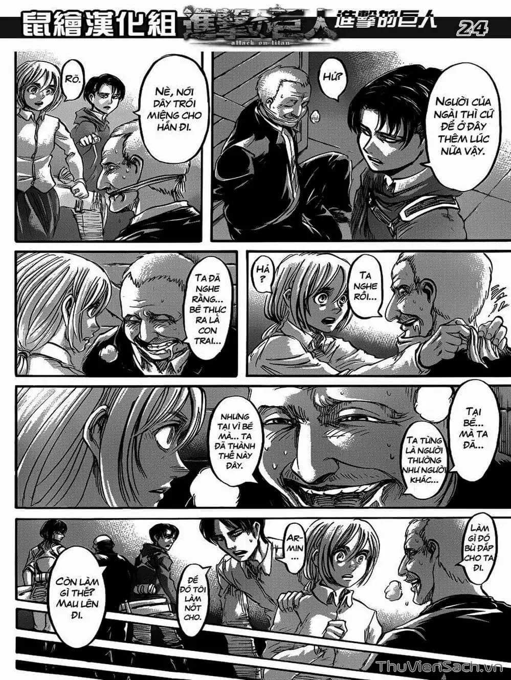 Truyện Tranh Đại Chiến Titan - Attack On Titan trang 8