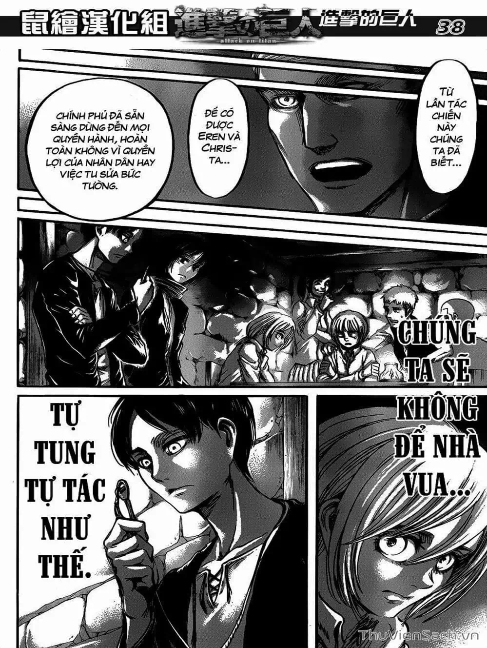 Truyện Tranh Đại Chiến Titan - Attack On Titan trang 8