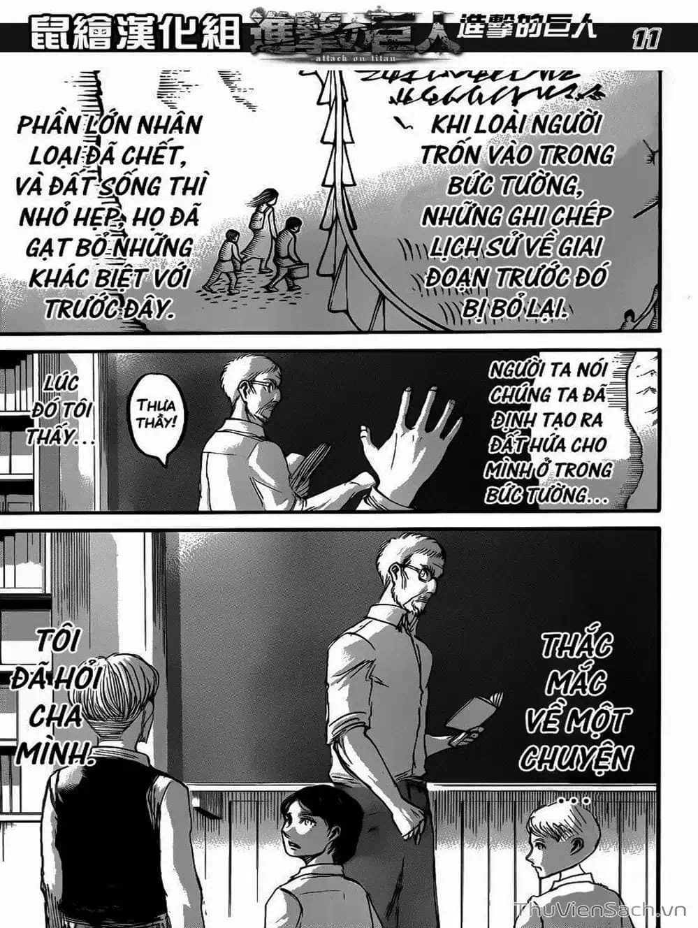 Truyện Tranh Đại Chiến Titan - Attack On Titan trang 8
